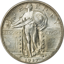 Standing Liberty Quarter Type1 1917S Obverse.png